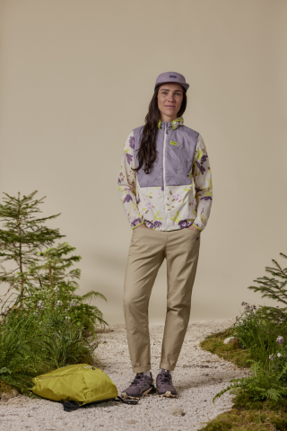 Maloja TamaraM. Printed Teil-wattierte Outdoor Jacke