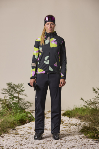 Maloja FjelletM. Printed Ski Touring Hybrid Jacket