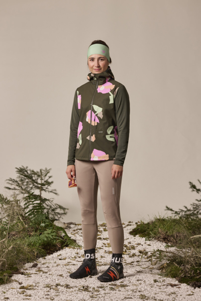 Maloja SennesM. Printed Nordic Hybrid Softshell Jacket