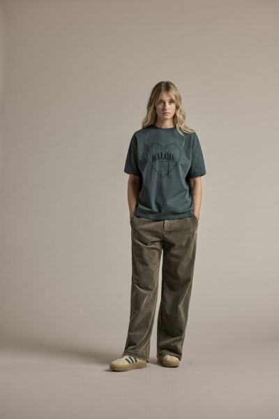 Maloja KabelvagM. Baumwoll T-Shirt schwer