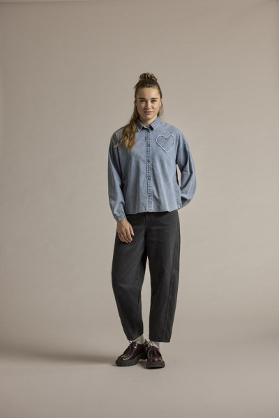 Maloja PicotaM. Jeansbluse