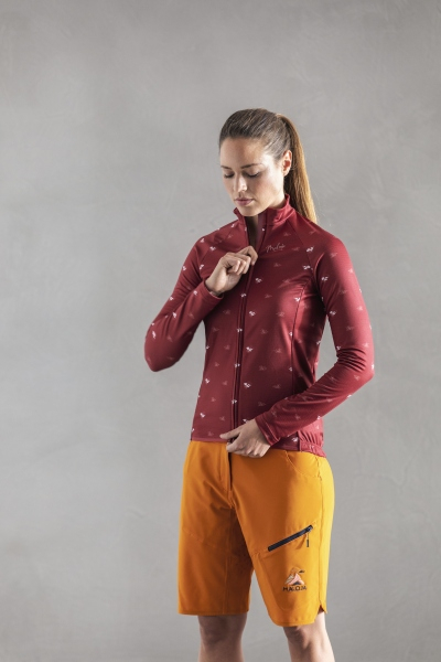 Maloja TschittaM. 1/1 Long Sleeve Radtrikot