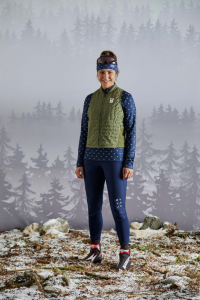 Maloja BitanaM. Hybrid Primaloft Weste