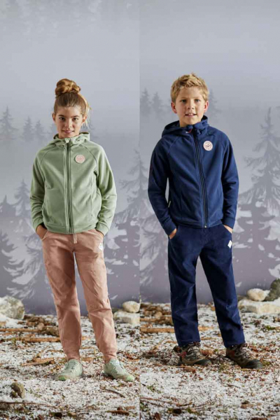 Maloja SaiduU. Hoodie Kinder Unisex Fleece Jacke