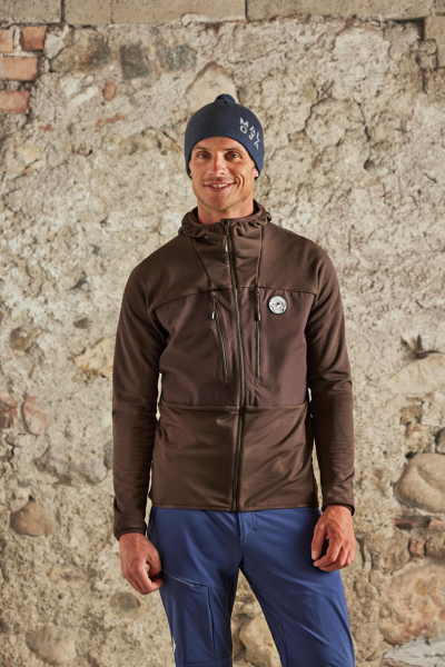 Maloja MoosM. Outdoor Fleece Hybrid Jacke