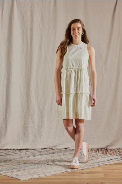 Maloja GrundlseeM. Embroidered Cotton Kleid