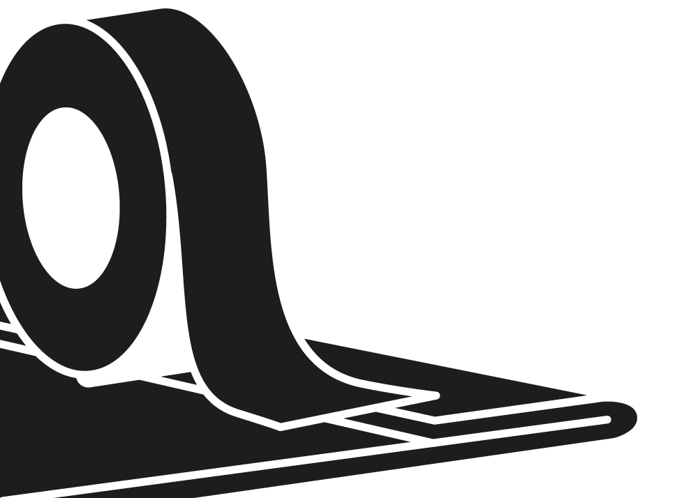 Geklebter Saum