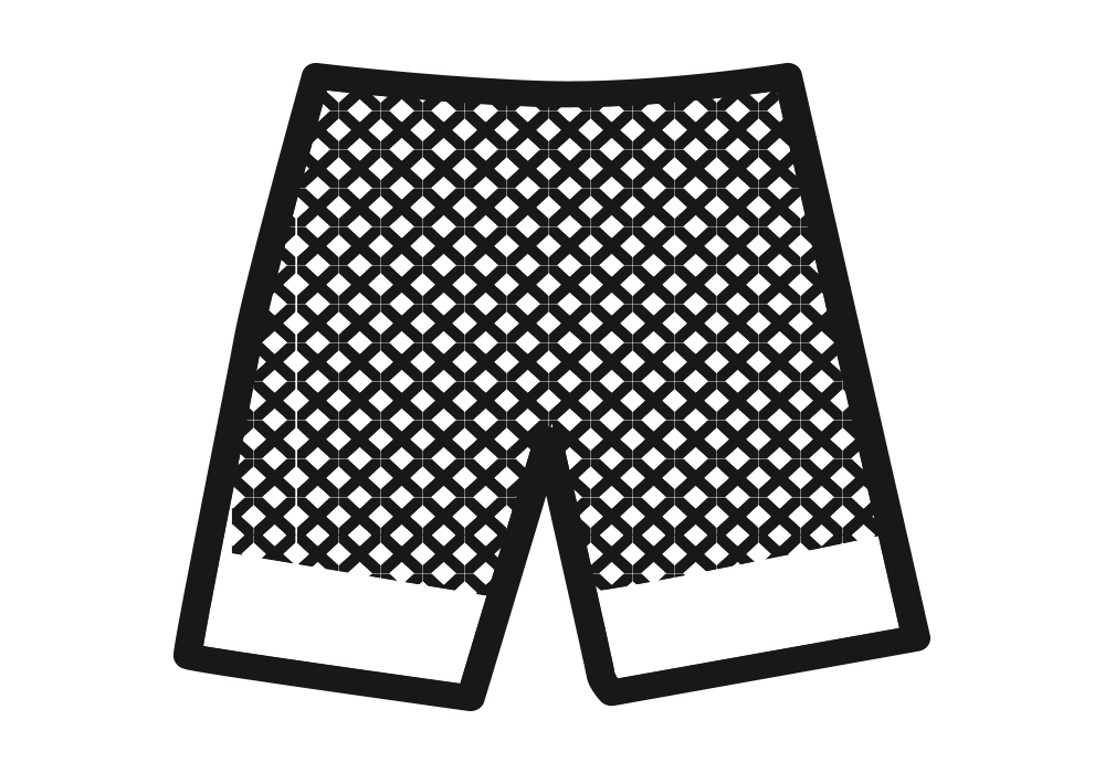Integrierte Unterhose